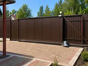 Ворота откатные 3м купить Москва